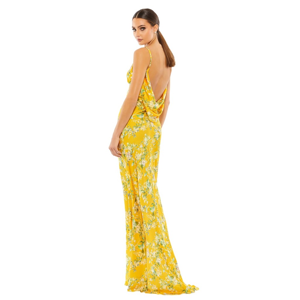 Max Duggal Floral Gown